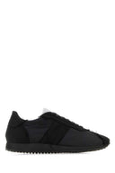 The Row Black Fabric Mika Sneakers