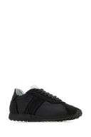 The Row Black Fabric Mika Sneakers