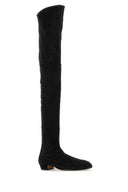 The Row Black Suede Awar 25 Over The Knee Boots
