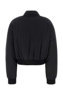 Miu Miu Black Cotton Down Jacket