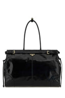 Prada Black Leather Shoulder Bag