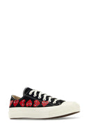 Comme des garcons spielen schwarze leinwand comme des garã§ons x Converse -Sneaker