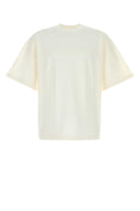 Jil Sander weiße Baumwoll -T -Shirt