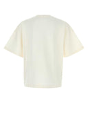 Jil Sander weiße Baumwoll -T -Shirt