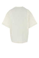 Jil Sander weiße Baumwoll -T -Shirt