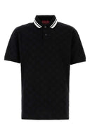 Gucci Black Stretch Piquet Polo Shirt