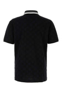 Gucci Black Stretch Piquet Polo Shirt