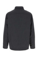 Camisa de mezcla de poliéster gris oscuro de Gucci