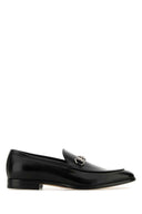 Schwarze Leder-Loafer von Gucci