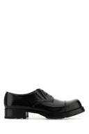 Random Identities Black Leather Lace Up Shoes