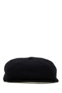 Yohji Yamamoto Black Gabardine Hat