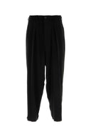 Yohji Yamamoto Black Triacetate Miscela Pant