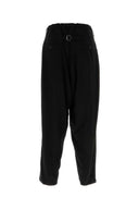 Yohji Yamamoto Black Triacetate Miscela Pant