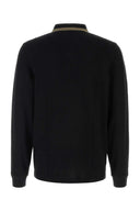 Fred Perry Black Piquet Polo Shirt