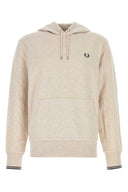 Fred Perry Melange Sand Cotton Sweatshirt