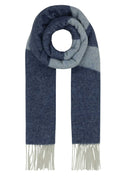 A.P.C. Blue Wool Blend Malo Scarf