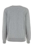 A.P.C. Melanżowa szara bawełniana bluza