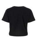 A.P.C. Black Cotton T Shirt