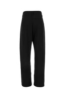 Kiko Kostadinov Black Stretch Wool Venari Wide Leg Pant