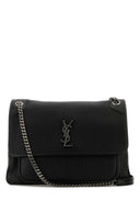Saint Laurent Black Leather Large Niki Bag