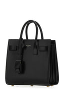 Saint Laurent Black Leather Nano Sac De Jour Handbag
