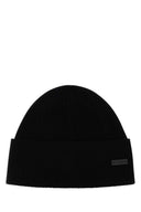 Saint Laurent Black Cashmere Mütze Hut