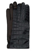 Miu Miu Black Leather Gloves