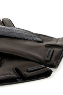 Miu Miu Black Leather Gloves