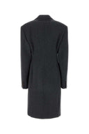 Miu Miu Dark Grey Wool Coat