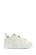 Mcm White Leather New Terrain Sneakers