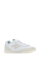 Junya Watanabe weiße Leder Junya Watanabe x Neue Balance -Turnschuhe
