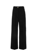 Pant di cotone nero Patou