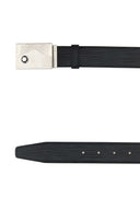 Montblanc Black Leder reversibler Gürtel