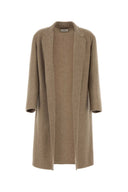 The Row Cappuccino Cashmere Blend Fedra-jas
