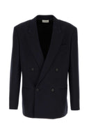 Die Row Navy Blue Woll Donnes Jacke