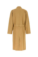 La fila beige cotone kold trench