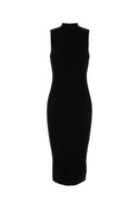 Michael By Michael Kors Black Stretch Viscose Blend Dress