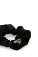 Prada Black Nylon Scrunchie