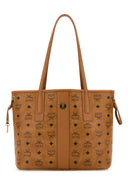 Mcm Printed Canvas Liz Shopping Bag