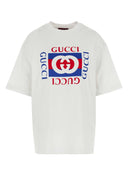Gucci White Cotton T Shirt