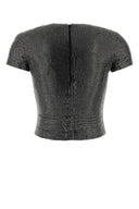 Giuseppe Di Morabito Embellished Stretch Mesh T Shirt
