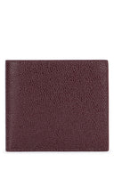 Thom Browne Billfold In Pebble Lucido Leather
