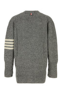 Thom Browne Jersey Stitchexaggerated Fitv Neck Car