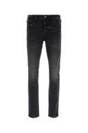 Paarse spijkerbroek Black Stretch denim jeans