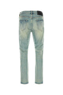 Purple Denim Stretch Denim Jeans