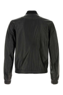 Dolce & Gabbana Black Leather Jacket