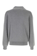 Dolce & Gabbana Grey Wool Blend Sweater