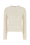 Balenciaga Ivory Wool Blend Sweater