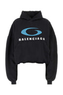 Balenciaga Slate Cotton Sweatshirt