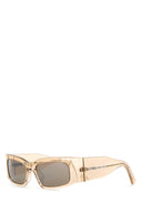 Occhiali da sole acetato di sabbia di Balenciaga